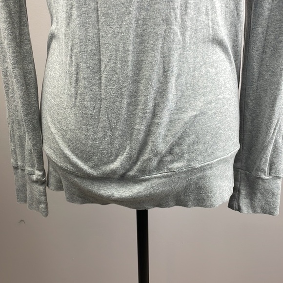 GAP Gray Cardigan Sweater Women SZ M Button Down Long Sleeve - Picture 9 of 14